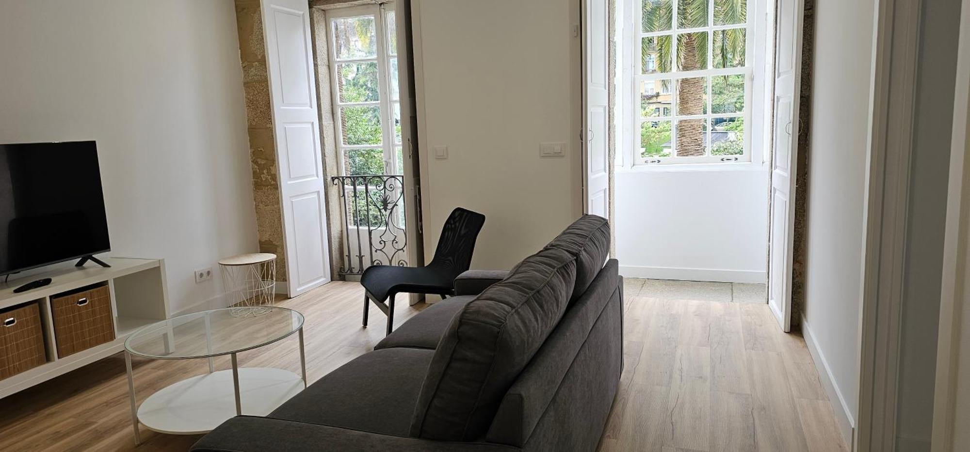 Apartamentos En El Centro - Plaza De Amboage - Wifi Феррол Экстерьер фото